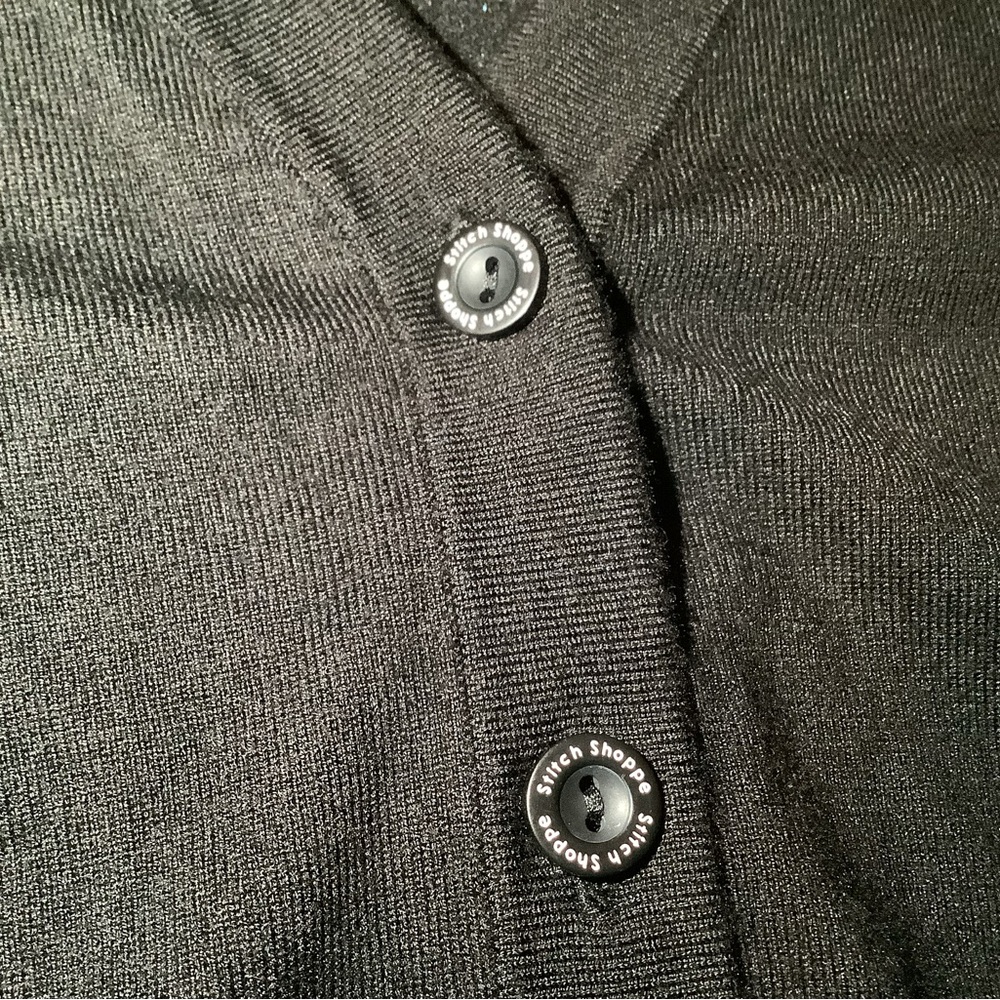 Stitch shoppe by loungefly universal monsters cropped cardigan, black, size: M - Picture 4 of 11